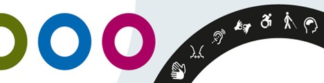 Decorative banner for the National AccessAbility Week.